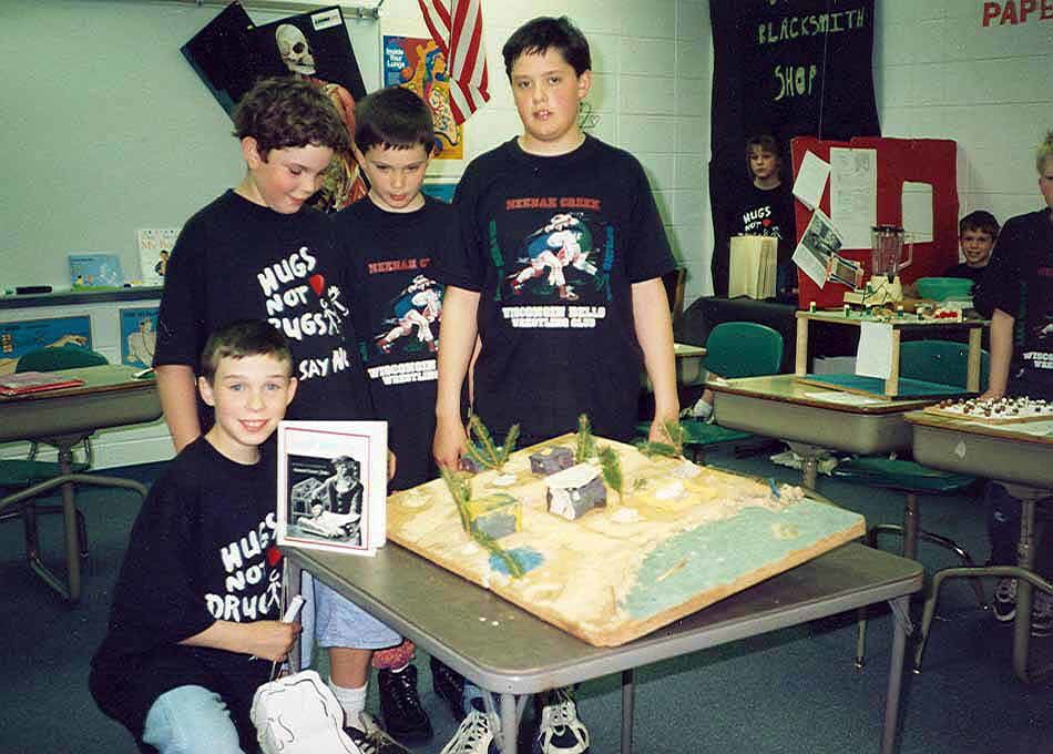 Ancestors culture fair Neenah Creek 1993 contributed